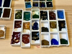 Watercolor Paint Lot Of Schmincke Horadam, Winsor & Newton, Holbein, A. Gallo