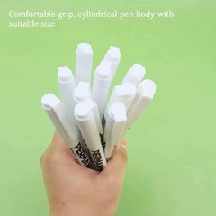 3/6 Pack Acrylic White Paint Pens White Permanent Marker with Extra Fine Point
