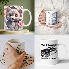 Sublimation Coffee Mugs Tazas Para Sublimar 11 oz Blank Bulk Coffee Mug White