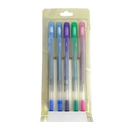 Sakura Gelly Roll Lightning 0.4 Med Line Gel Ink Rollerballs Set Of 5 Vintage