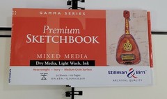 Lot 2 Stillman & Birn Books Mixed Media Sketch Hard Covers Spiral Bound 8″x6″