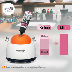 Vortex Mini 3000 Paint Shaker for Airbrush Acrylic Paint, Miniature Model Paint