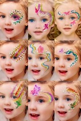 12pcs face painting pens Unlock creative parent – child moments