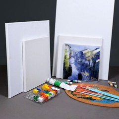 Poly-Cotton Matte Art Canvas Roll for Oil, Acrylic or Water-Based Painting-Matte
