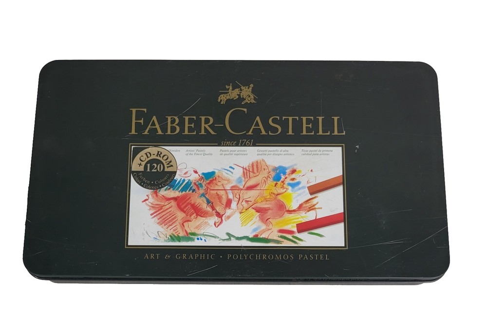 (2) 120ct Sets of Faber Castell Polychromos Chalk Pastel sticks (Discontinued)