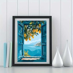 Lemon Tree Paint by Numbers Kit for Adults,DIY Paint by Number Kit on Canvas …