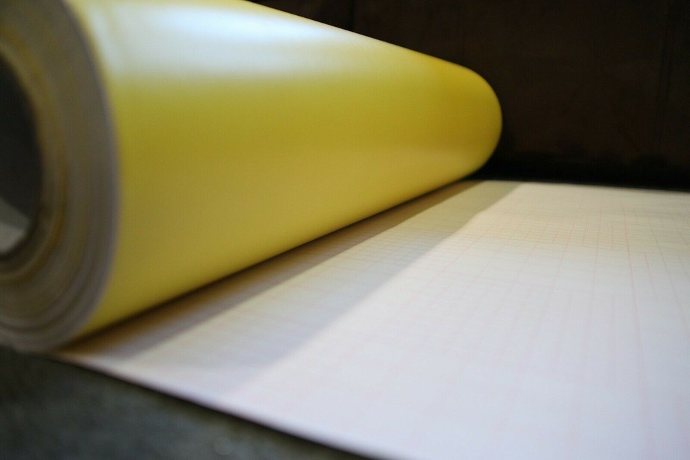 Vinyl Resist 8 Mil Sandblasting film, Etch paint Masking Stencil 23.8″ X 10 Feet