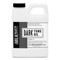 Real Milk Paint, Dark Tung Oil for Wood Finishing, Cutting Boards, Outdoor Fu…