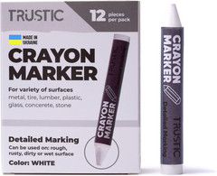 Universal Crayon Wax Marker for Industrial and Craft Detailed Marking on Lumb…