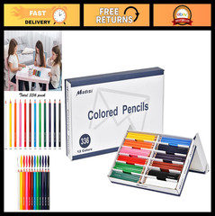 Bulk Colored Pencils – Pre-Sharpened, 12 Assorted Colors, 336 Count Set