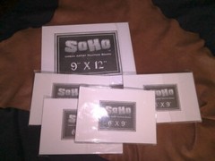 New SoHo Painting Boards 6×9, 9×12 Art Bites All Media Art Panel 2×4, 6×6