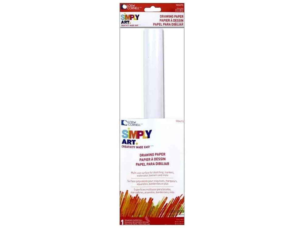 Loew Cornell Drawing Paper Sketching Marker Watercolor Banner 1024272B 3 Rolls