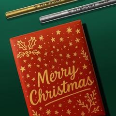 ZENO 2 Metallic Pens – Oil-Based Gold and Silver Permanent Gold & Silver