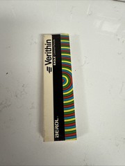 VTG Verithin Eagle Colored Pencils Carmine Red 745 Berol USA Box Lot of 12 NOS