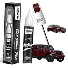 Octane Red(PRV/NRV) for Dodge Touch Up Paint Pen, 2 in 1 Car Scratch Remover
