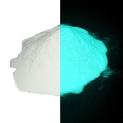 Super Phosphorescent Glow in the Dark Powder Pigment 1/2 oz -No UV Light Needed!