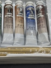 Winsor & Newton Pissarro Set No 1 Artists Oil Paints & Brushes NEW UK