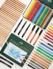 Soft Laydown Polychromos Pencil Van Dyck Brown – Waterproof & Ambidextrous