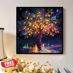 Paint by Numbers for Adults and Kids Beginner, Tree of Life Painting by Numbe…