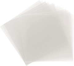 25 Pcs Clear Craft Plastic Sheets 12x12in .007 for Stencils Cards Journals DIY