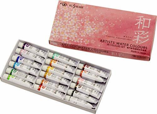 Kusakabe Transparent Watercolor Paints 18 Colors Set WASAI Size 5ml 2 Nos. New