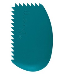 Artist Brush Catalyst Silicone Wedge Tool Blue W02