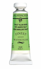 Grumbacher Finest Watercolor Paint, 14 ml/0.47 oz, Thalo Yellow Green