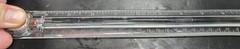 Light Up Measuring Art Ruler 2003 Fiskars Illuminator Red Push Button