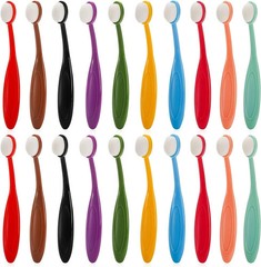 20 Pack Mini Colored Ink Blending Brushes, 10 Color Craft Ink Blender Brushes Se