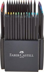 Professional Quality Black Edition Colored Pencils – 50 Count Pre-Sharpened