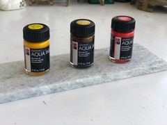 MARABU – 3 Bottles of Graphix Aqua Ink , New, Watercolor Ink