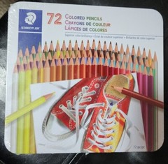 VTG Staedtler Colored Pencils Set of 72 for artists, NEW SEALED, Canadian Seller