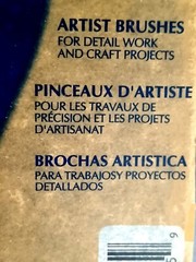 Rubbermaid Artist Brushes – Set of 5 – Vintage