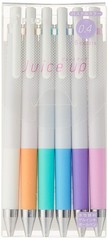 Juice Up Pastel Color Pens Set 6 Count 0.4mm Fine Tip Waterproof Ink
