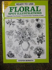 Craft book: Ready-to-Use Floral Spot Illustrations, NEW, SHIPS FREE