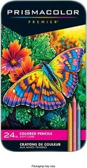 Prismacolor Premier COLORED PENCILS Set of 24 in TIN 2068325 Brand NEW!