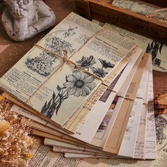 240 Sheets Collage Material Vintage DIY Scrapbook Multi-colored
