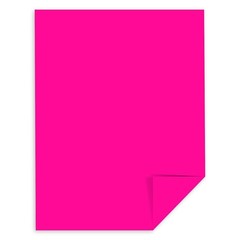Neenah Astrobrights Color Paper, 8.5” x 24lb Colored Fireball Fuchsia