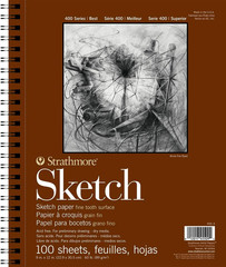 400 Series Sketch Pad, 9X12 Inch, 100 Sheets – Artist Sketchbook for Drawing, Il