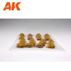 AK Interactive Late Fall Grass Tufts with Stones Diorama Sheet