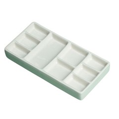 9 Wells Paint Palette Portable Paint Mixing Palette Watercolor Paint Palette
