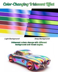 X ARTY HUB Airbrush Paint – 42 Colors with 4.05 Fl Oz Thinner Iridescent