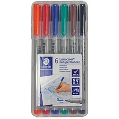 Staedtler Lumocolor Overhead Projector Marker Medium 1.0mm Pk of 6 315 WP6 New