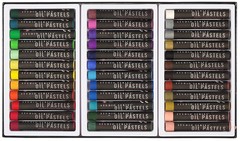 Studio Series Oil Pastels 36 Rich Vivid Colors For Art Drawing And Shop