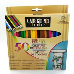 Sargent Art 50 Coloring Pencils Art Drawing Artists Kids Adults Free Shipping