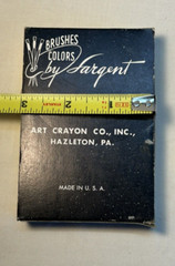 Vintage Sargent Art Crayon Brush Colors School Pastels No. 6008 1960’s H9