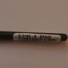 Escoda Prado Sintetico Synthetic Filbert Long Handle Brush Size 6 S.3160-6