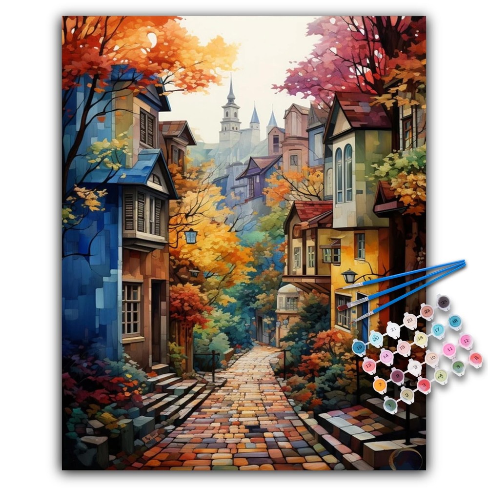 Paint by Numbers Kit for Adults Adult Paint by Number Kits on Canvas for Begi…
