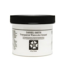 284055011 Watercolor Ground, 4 oz, Transparent