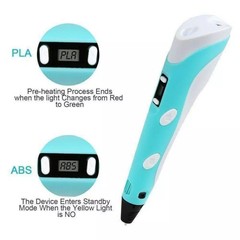 3D Drawing Pen with Led Display 12 Color Filament Kid Gift 3D Printing Pen Set